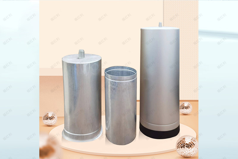電力電容器鋁殼，帶防爆槽產品